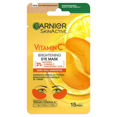 Sainsburys Garnier Aufhellende Augenmaske mit Vitamin C unter den Augen 5g – online kaufen bei McGrocer