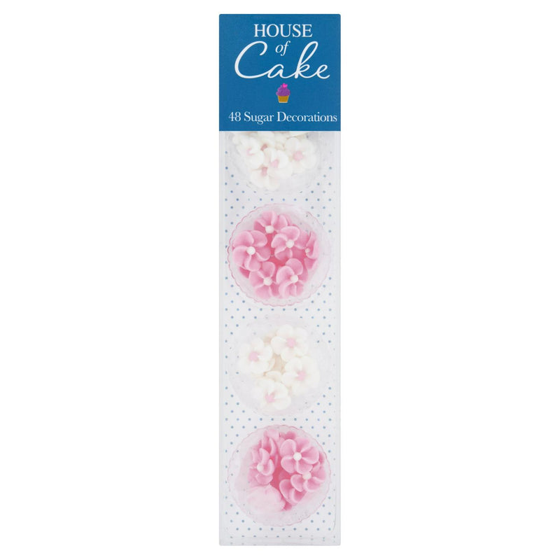 House of Cake sugar decorations box of 48, UK version