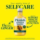 Plenish Ginger Immunity Shots 7 x 60ml, imported from the UK