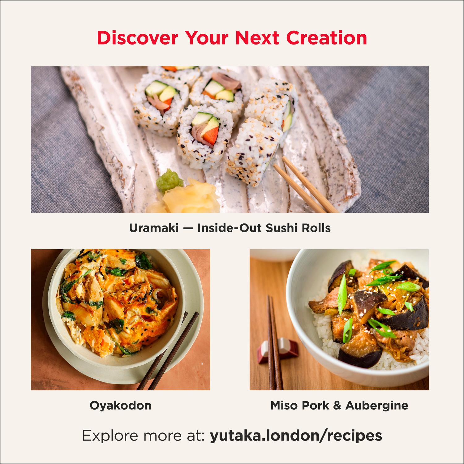 Yutaka Sushi Rice Short Grain 500g Box (British brand)