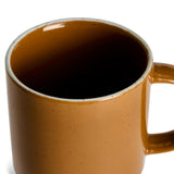 Habitat Gloss Raw Edge Mug Camel 410ml, UK version