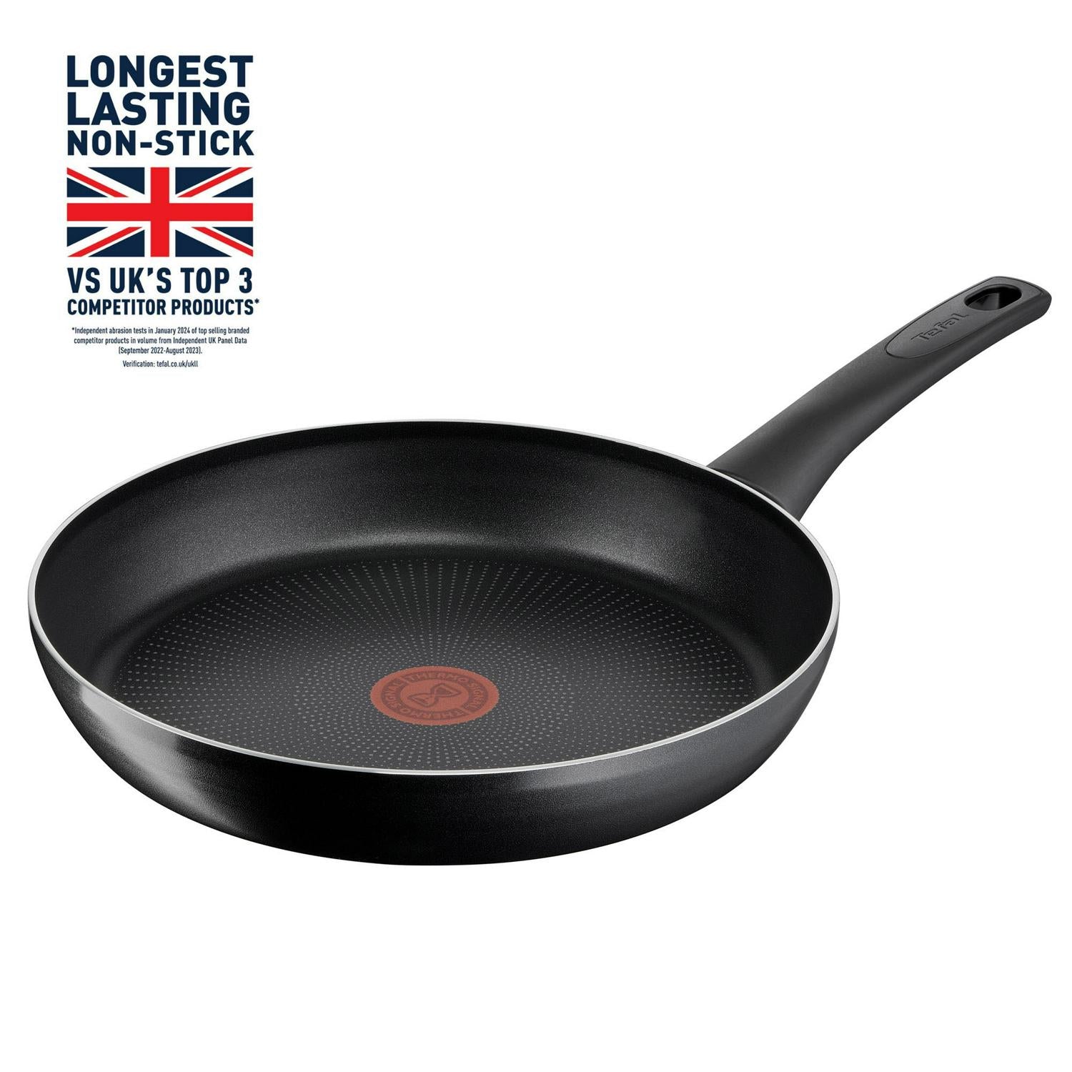 Tefal titanium non-stick frying pan 28cm (British brand)