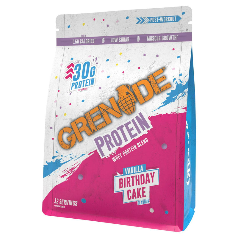 Vanilla Birthday Cake Flavour Whey Protein Powder 480g