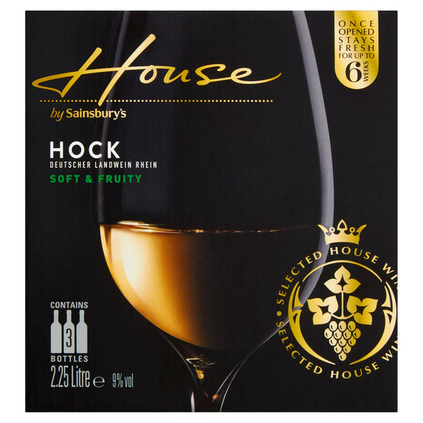 Sainsbury's House Hock White Wine 225cl