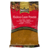 Natco Madras Curry Powder 400g, imported from the UK