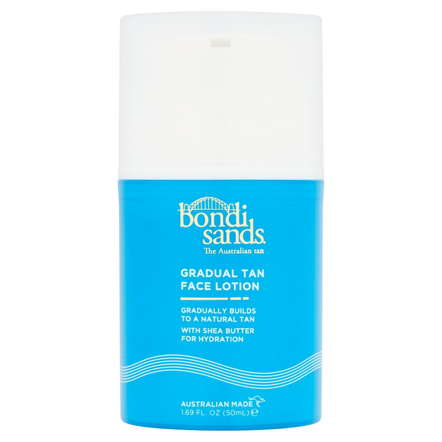Bondi Sands gradual tan face lotion 50ml, imported from the UK