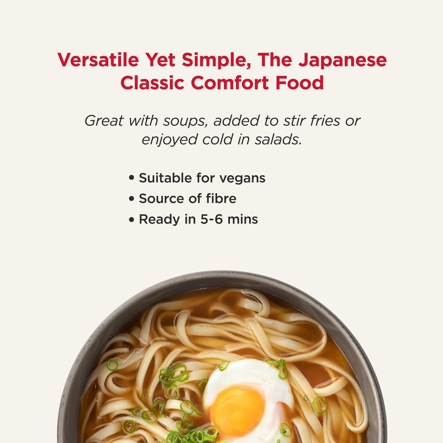 Yutaka Udon Noodles 250g (British brand)