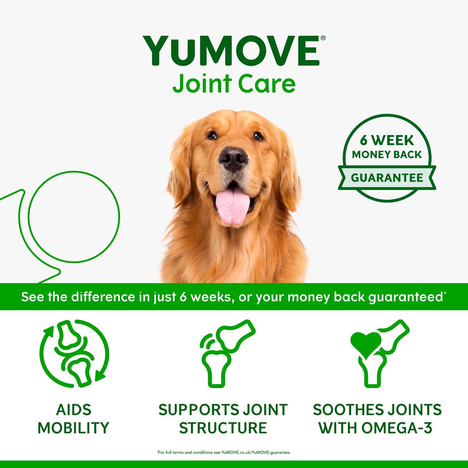 YuMOVE Joint Care Daily Tasty Bites 150g (British brand)