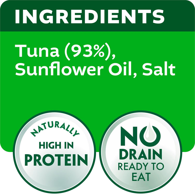 John West Tuna Steak with Sunflower Oil 110g, UK version