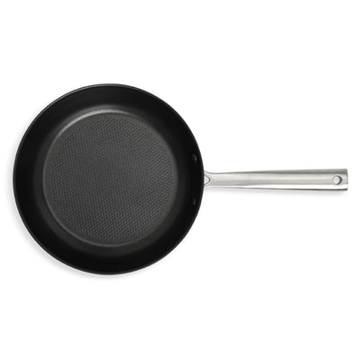 Habitat Ellipse Stekepanne i børstet rustfritt stål 24 cm