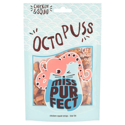 Sainsburys Miss Purfect Octopuss Poulet et Calmar pour chats 45g - Acheter en ligne sur McGrocer