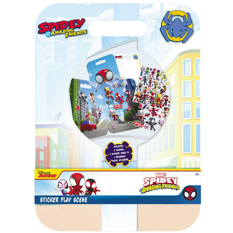 Marvel Spiderman & Friends Sticker Scene imported from the UK