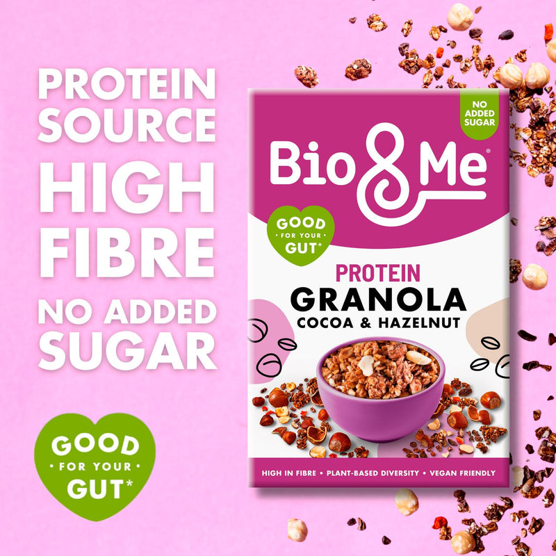 Bio Me cocoa hazelnut granola 360g - British product