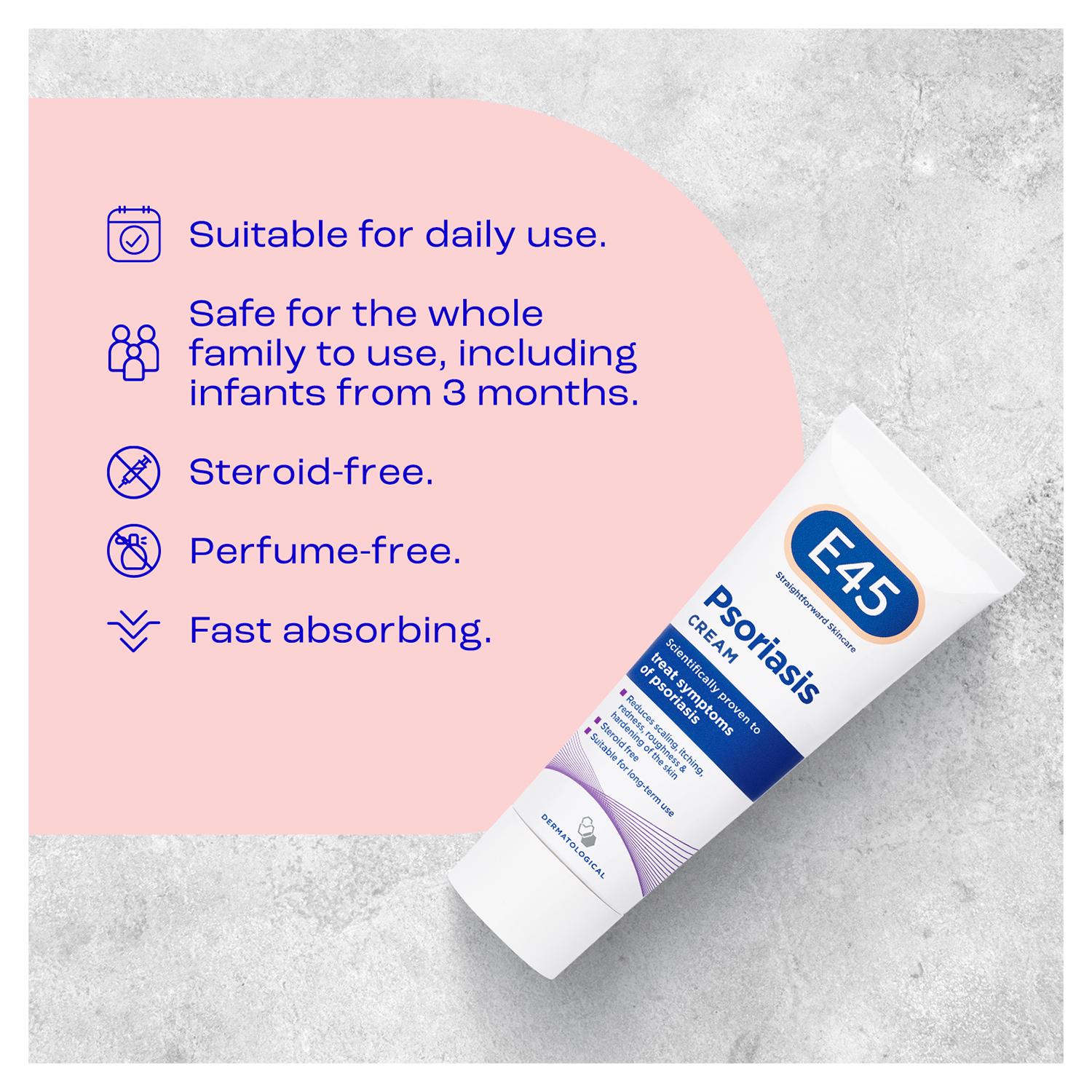 E45 Psoriasis Cream 50ml, UK version