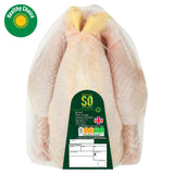 Sainsbury's British Free Range Whole Fresh Chicken (Approx. 1.25kg), SO Organic