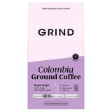 Grind Colombia ground coffee medium roast 200g, UK version