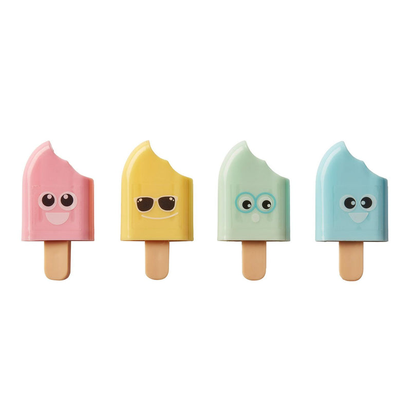 Tinc Ice Lolly Highlighters set 4-pack (British brand)
