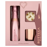 Pinot Nero Brut Rosé Sparkling Wine with Bath Rose Gift Set