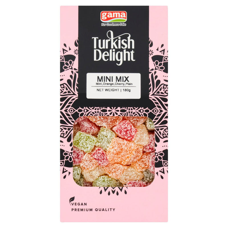 Gama Mini Mix Turkish Delight 180g, UK version