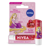 Nivea Wild Cranberry Lip Balm Disney Edition, imported from the UK