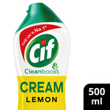 Cif Lemon Cream Cleaner Multipurpose 500ml