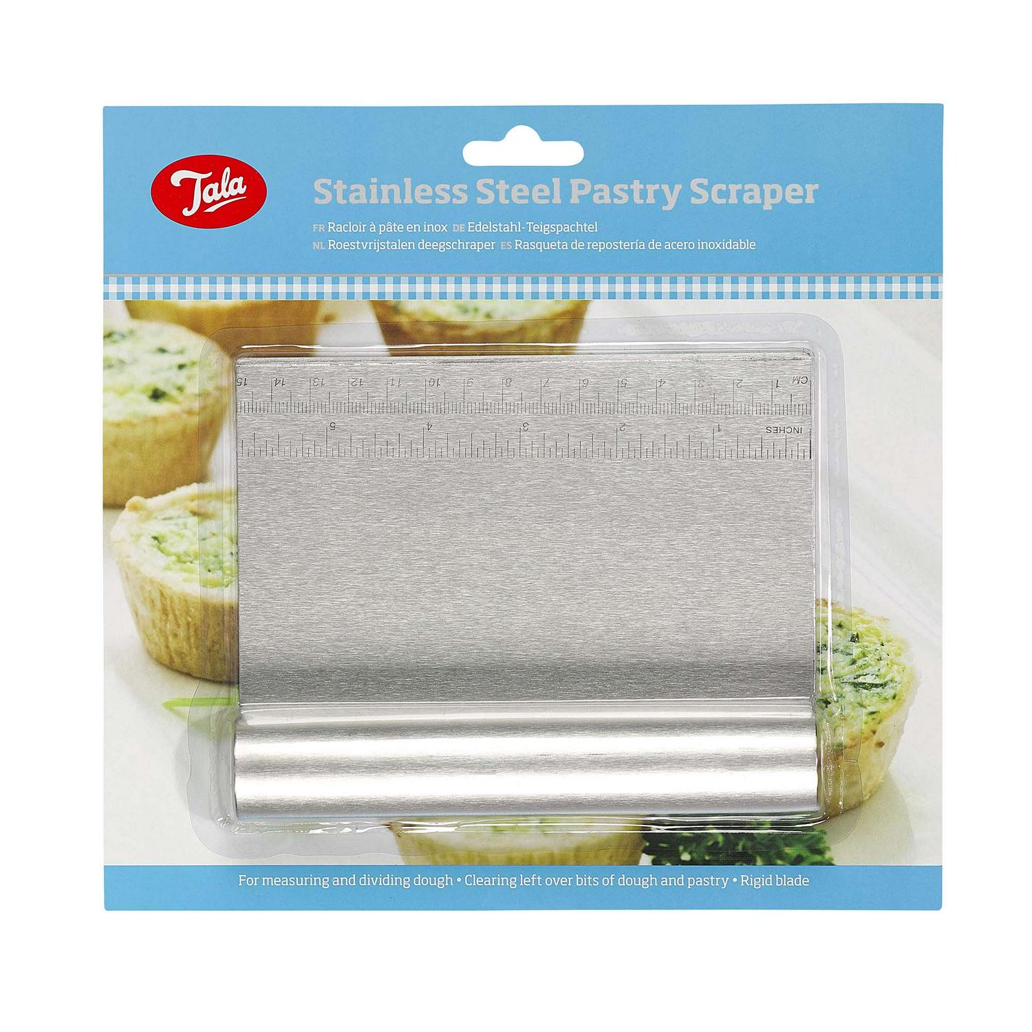 Tala Pastry Scraper Stainless Steel (British brand)