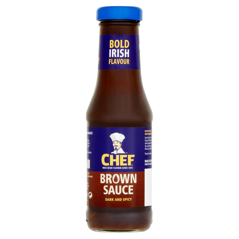 Chef Brown Sauce Dark and Spicy 330g - British product