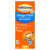 Haliborange Omega-3 DHA syrup orange flavoured 300ml, UK version
