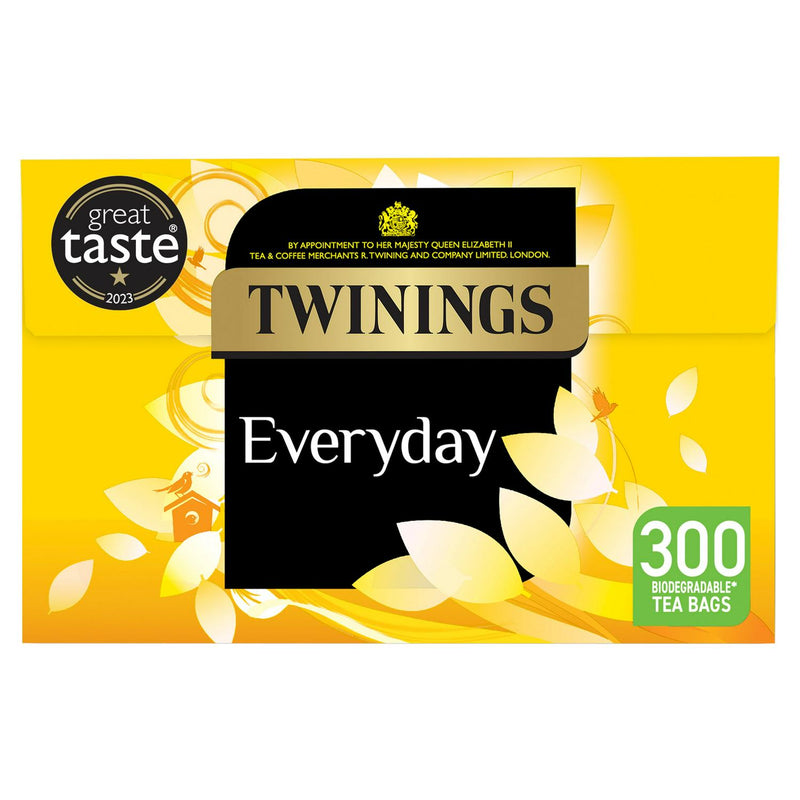 Twinings Everyday Black Tea Bags 300 Count (British brand)