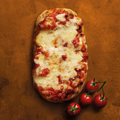 Sainsburys Crosta & Mollica Pinsa Romersk Pizza Tomat & Mozzarella 154g- Kjøp online på McGrocer