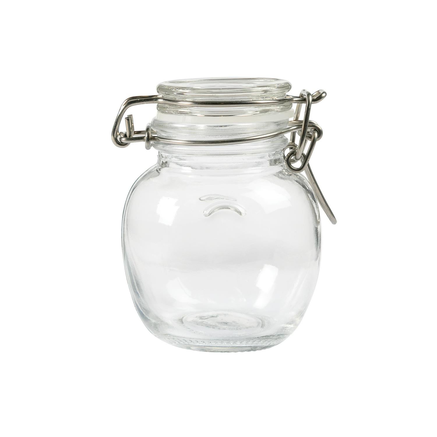 Home Round Klip Top Jar 130ml