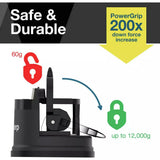 Anysharp knife sharpener Black H15.5 x W11 x D7cm - British product