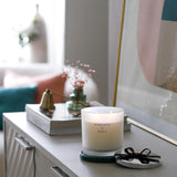 Habitat Large Scented Candle Mandarin Basil 10cm, UK version
