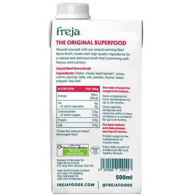 Freja Klassische Rinderknochenbrühe 500ml