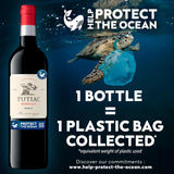 Tutiac Bordeaux Merlot Red Wine Help Protect the Ocean