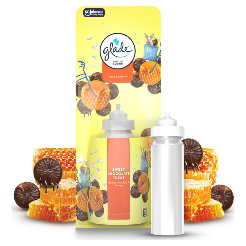 Glade Sense & Spray Air Freshener Twin Refill Festive Honey and Chocolate 18ml