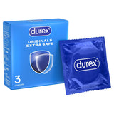 Durex Extra Safe condoms 3 pack - British product