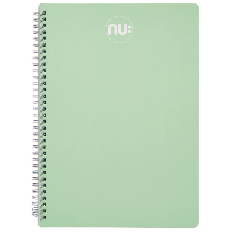 Nu Pastel Ruled Notebook A4, imported from the United Kingdom