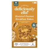 Deliciously Ella roasted peanut breakfast bakes with peanut butter centre 150g - British product