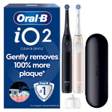 Oral-B iO2 Night Black Electric Toothbrush, imported from the UK