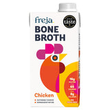 Freja chicken bone broth 500ml liquid package - British product