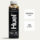 Huel Black Edition Iced Latte 500ml plant-based meal replacement, UK version