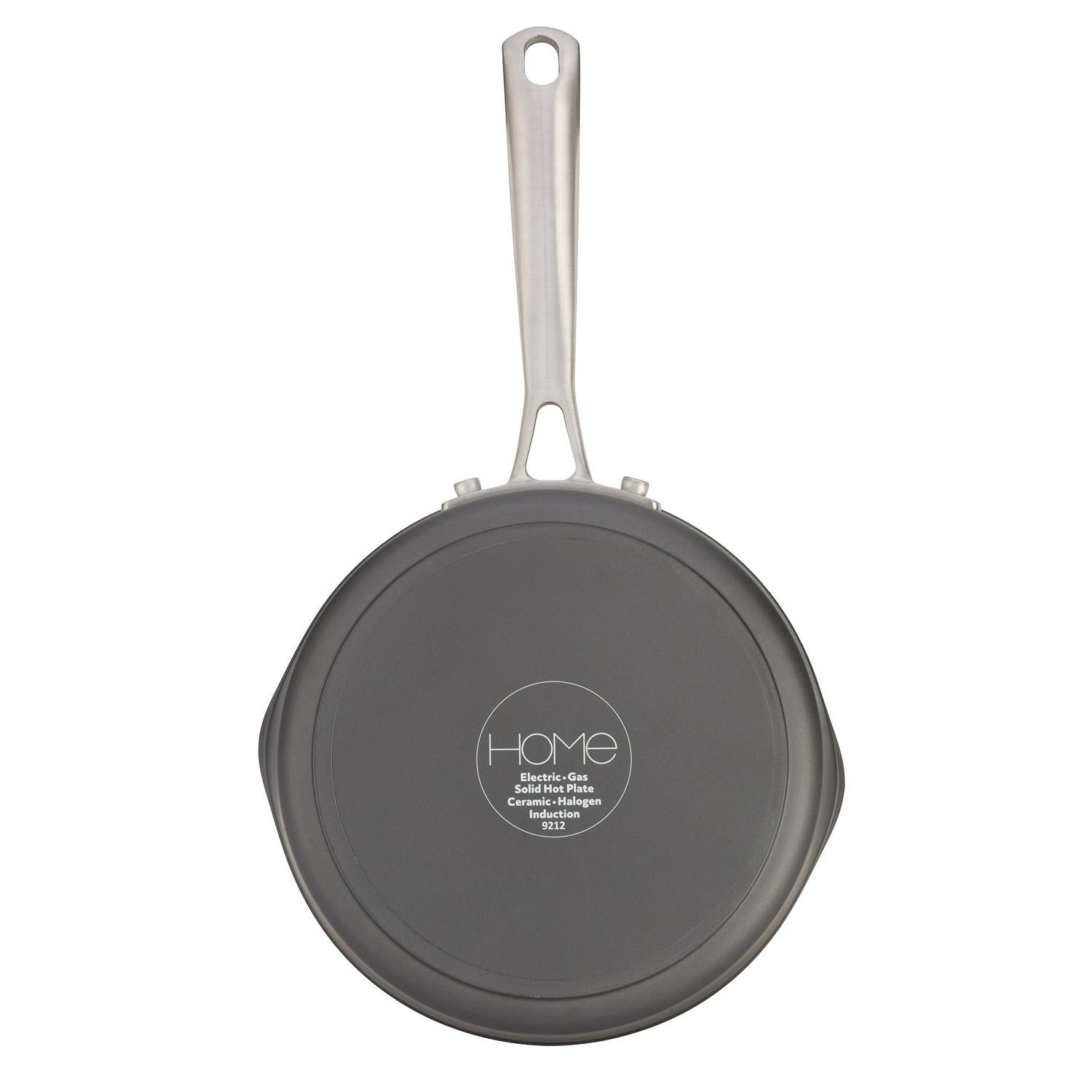 Habitat hard anodised aluminium saucepan set 3 piece, UK version