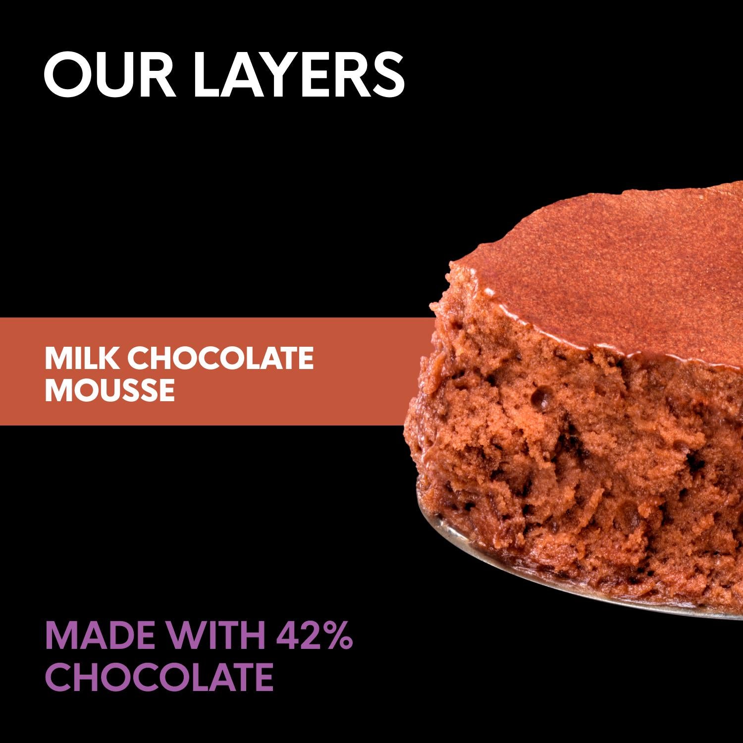 Gü milk chocolate mousse 2-pack 52g each - British product