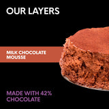 Gü milk chocolate mousse 2-pack 52g each - British product
