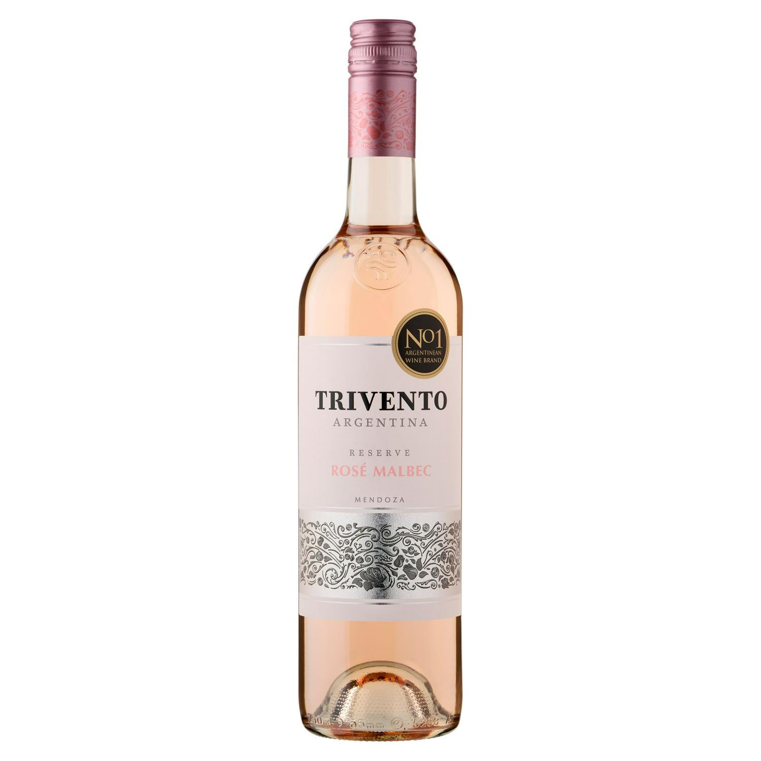 Trivento Reserve Malbec Rosé Wine 75cl, imported from Argentina