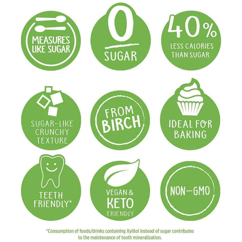 Pure Via Xylitol sweetener 225g, imported from the UK