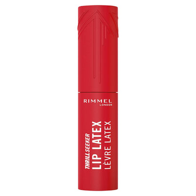 Sainsburys Rimmel London Thrill Seeker Lip Latex 400 Rouge Rouge à lèvres Liquide 6ml - Acheter en ligne sur McGrocer