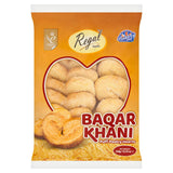 Regal Bakery Baqar Khani Puff Pastry Hearts 350g, imported from the UK.
