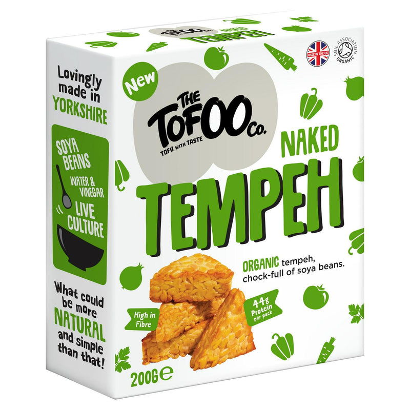 Tofoo Bio-Tempeh Soja-Alternative 200g (britische Marke)